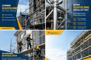 Layanan Scaffolding Profesional untuk Proyek Konstruksi yang Aman dan Efisien