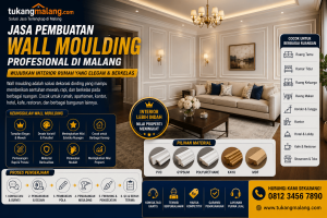 Jasa Pembuatan Wall Moulding Profesional di Malang untuk Interior Rumah yang Elegan